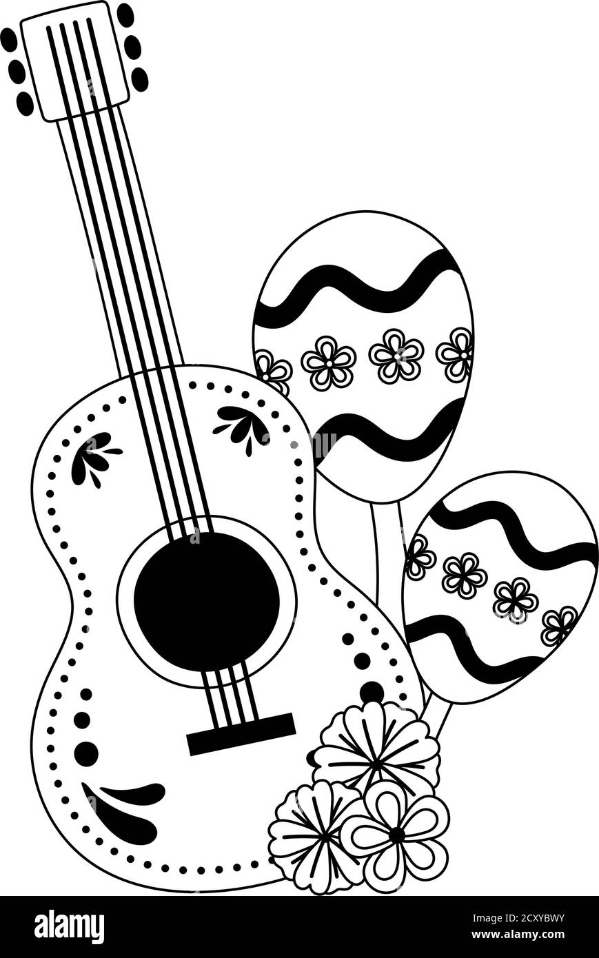 Day of the dead guitar deals