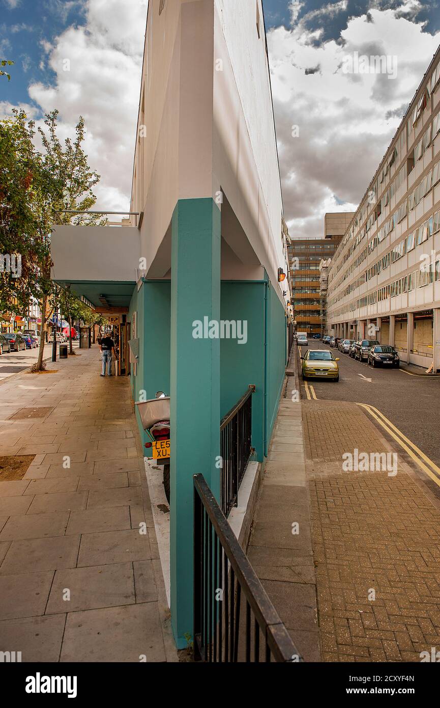 Triangle Building Sharp Corner In London Stock Photo