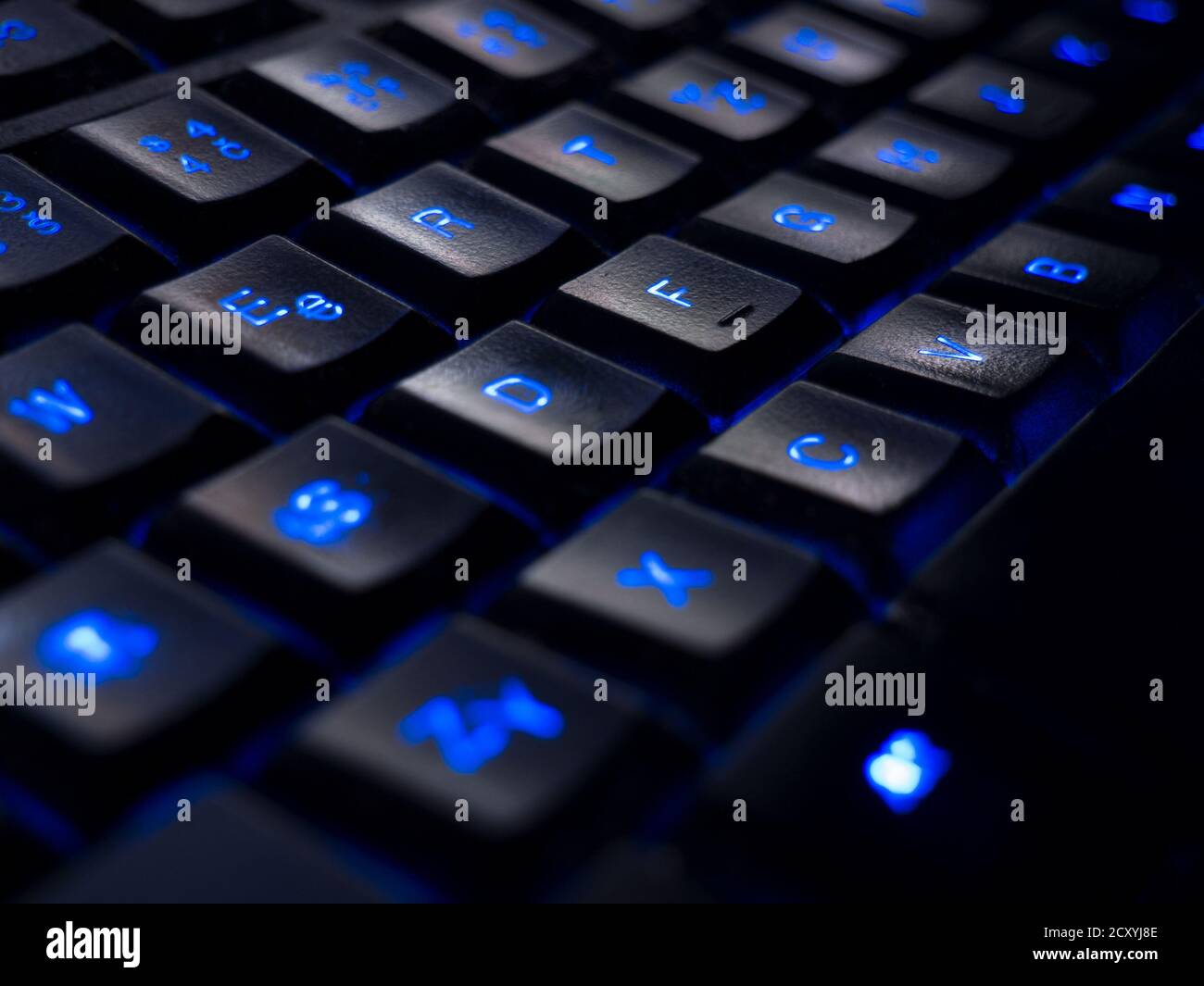 keyboard illuminated keys