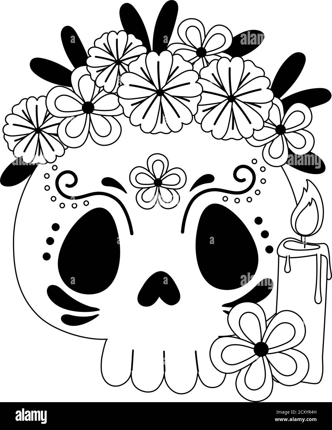Catrina Cut Out Stock Images & Pictures - Alamy