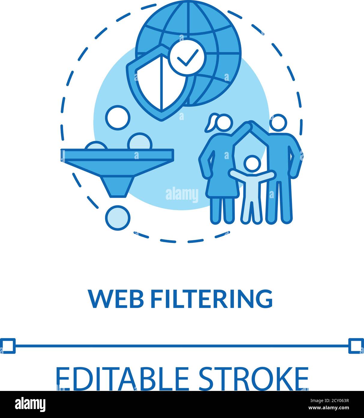  filtering concept icon Stock Vector Image & Art Alamy