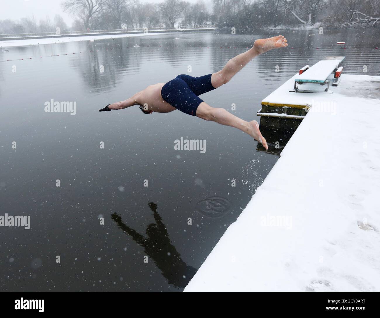 Hampstead pond men's hires stock photography and images Alamy