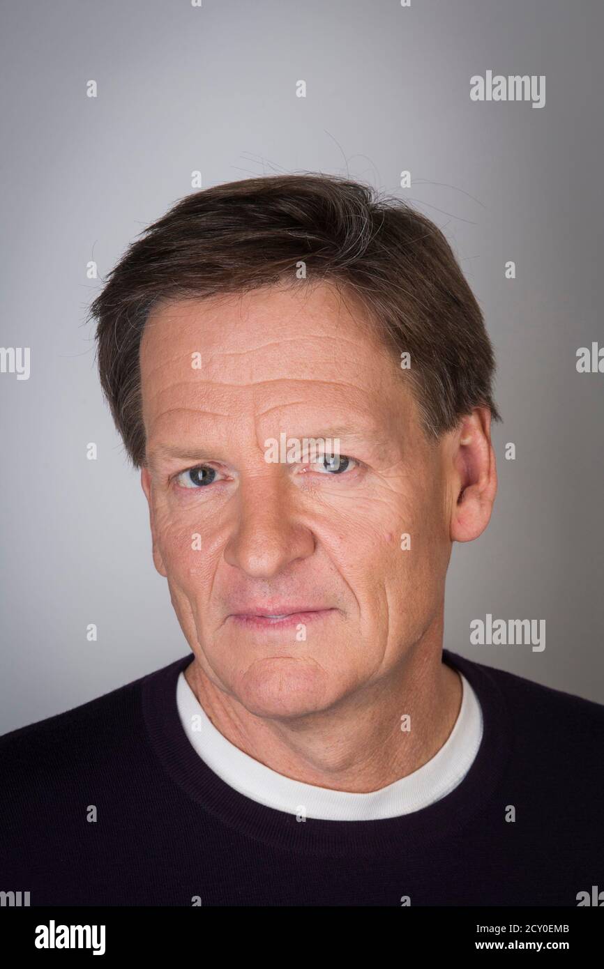 Author Michael Lewis Poses For A Portrait While Promoting His Book About High Frequency Trading Hft Named Flash Boys A Wall Street Revolt In New York April 3 2014 Reuters Lucas Jackson United States