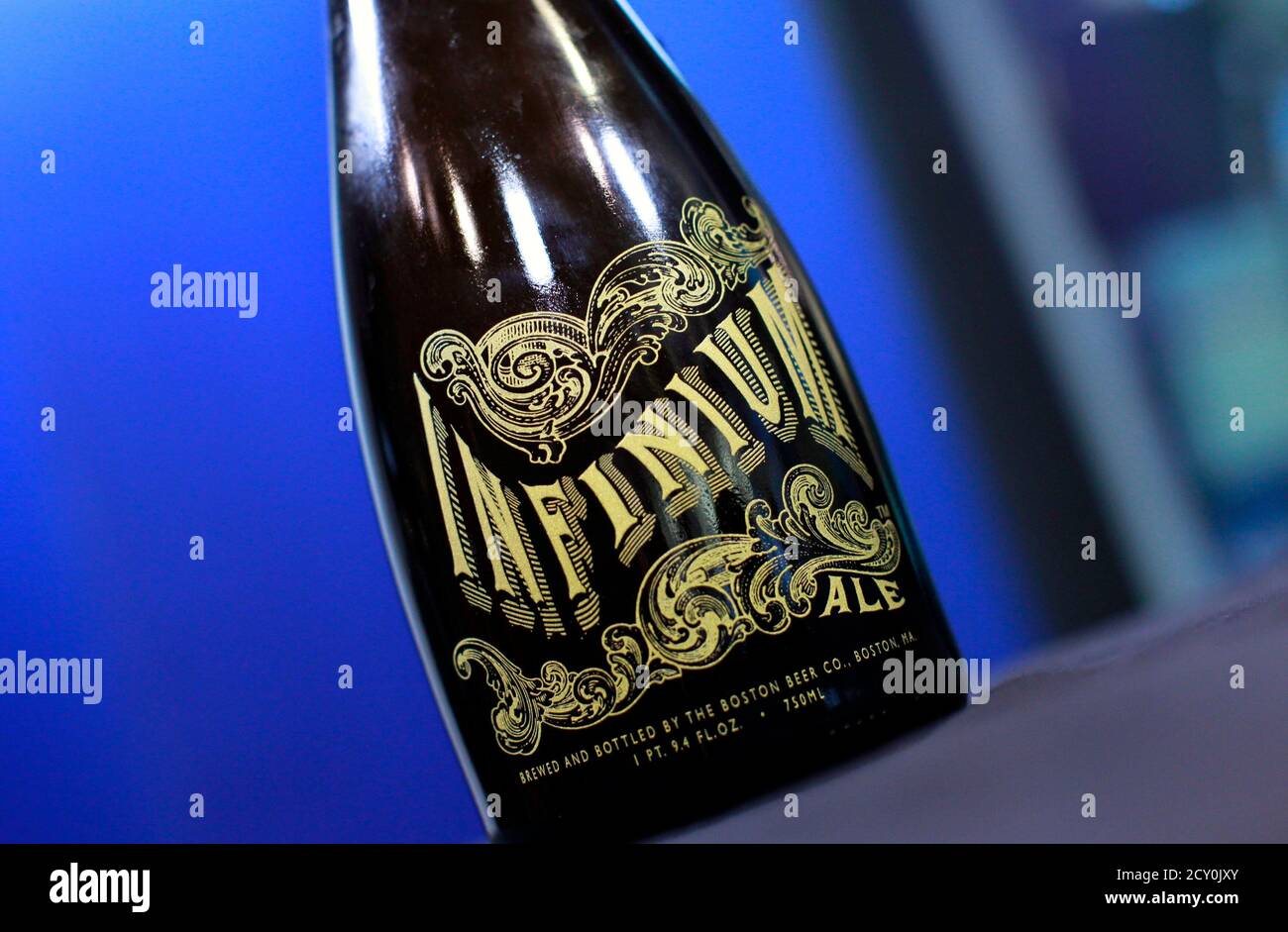 A Bottle Of Boston Beer Company S Infinium Is Seen In New York In This Picture Taken