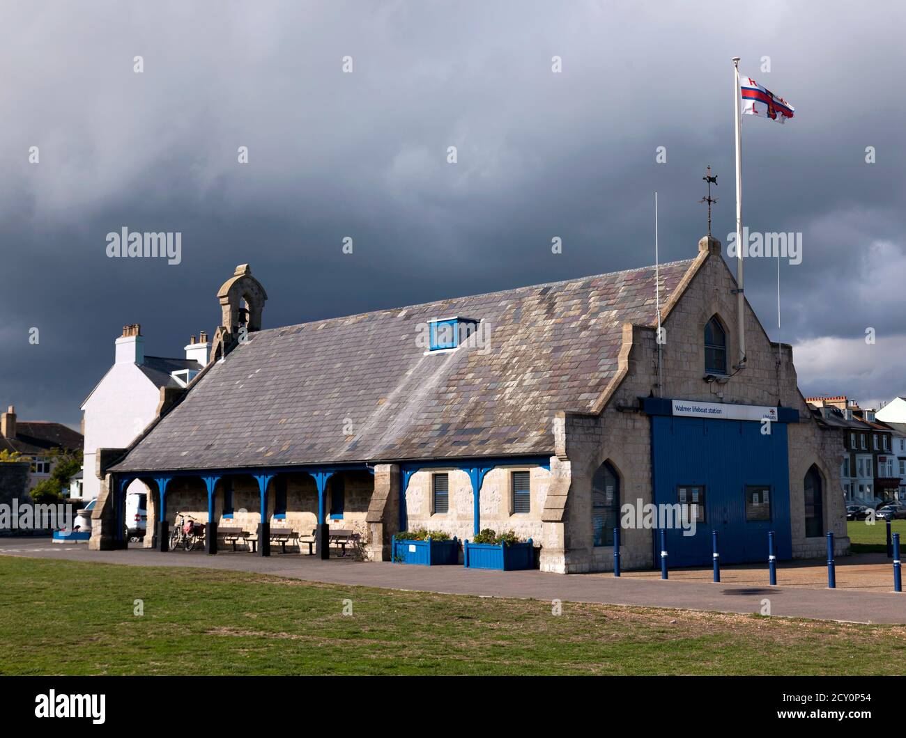 Walmer Lifeboat Station, The Strand, Walmer, Kent Stock Photo