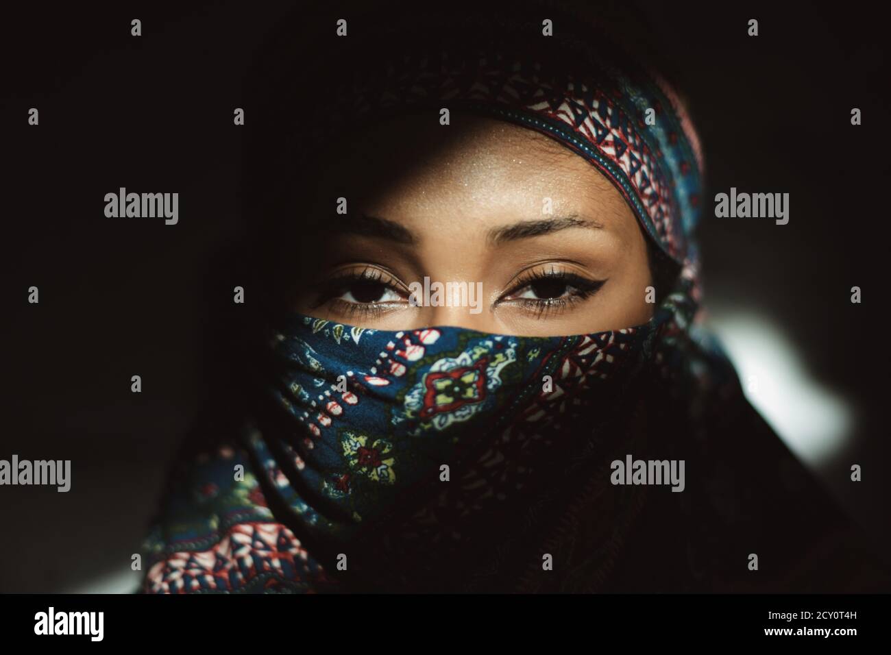 Woman light skin wearing headscarf hi-res stock photography and images ...