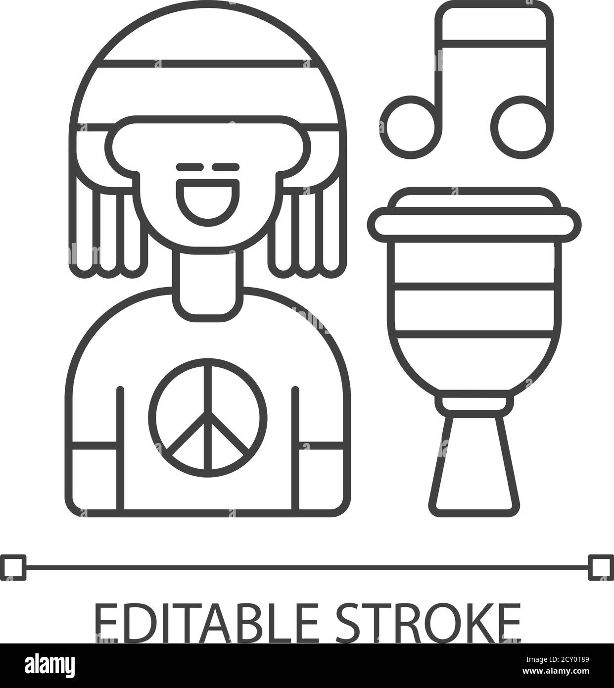 Reggae performer jamaica Stock Vector Images - Alamy