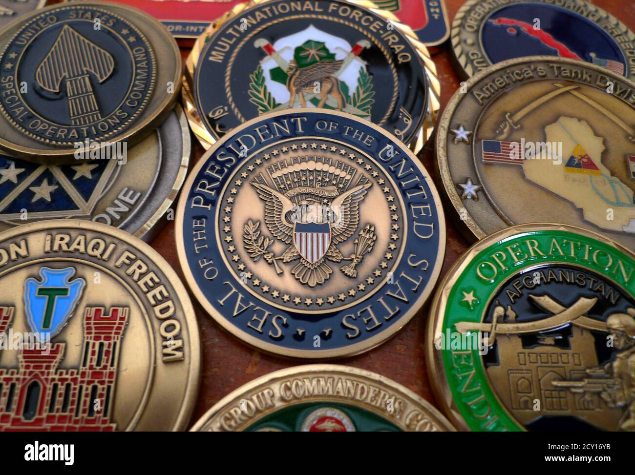 Marine Vietnam Medals Challenge Coin 