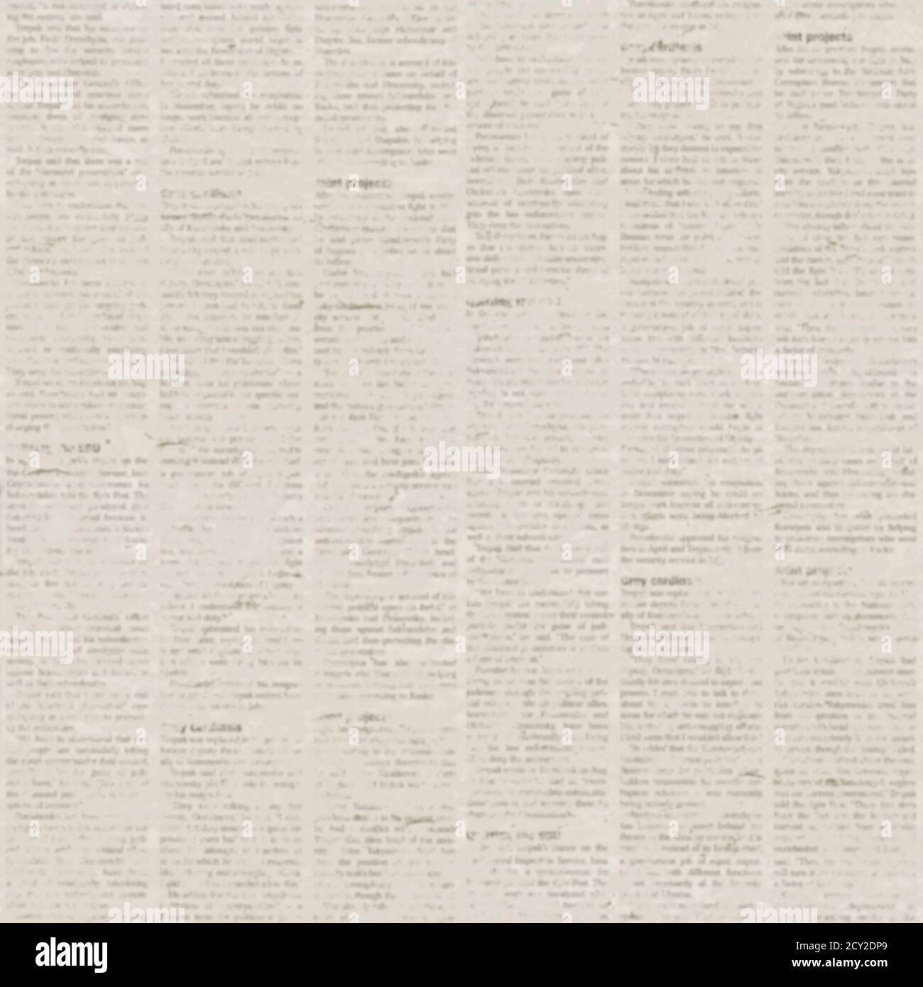 Old Crumpled Grunge Newspaper Paper Texture Background Blurred