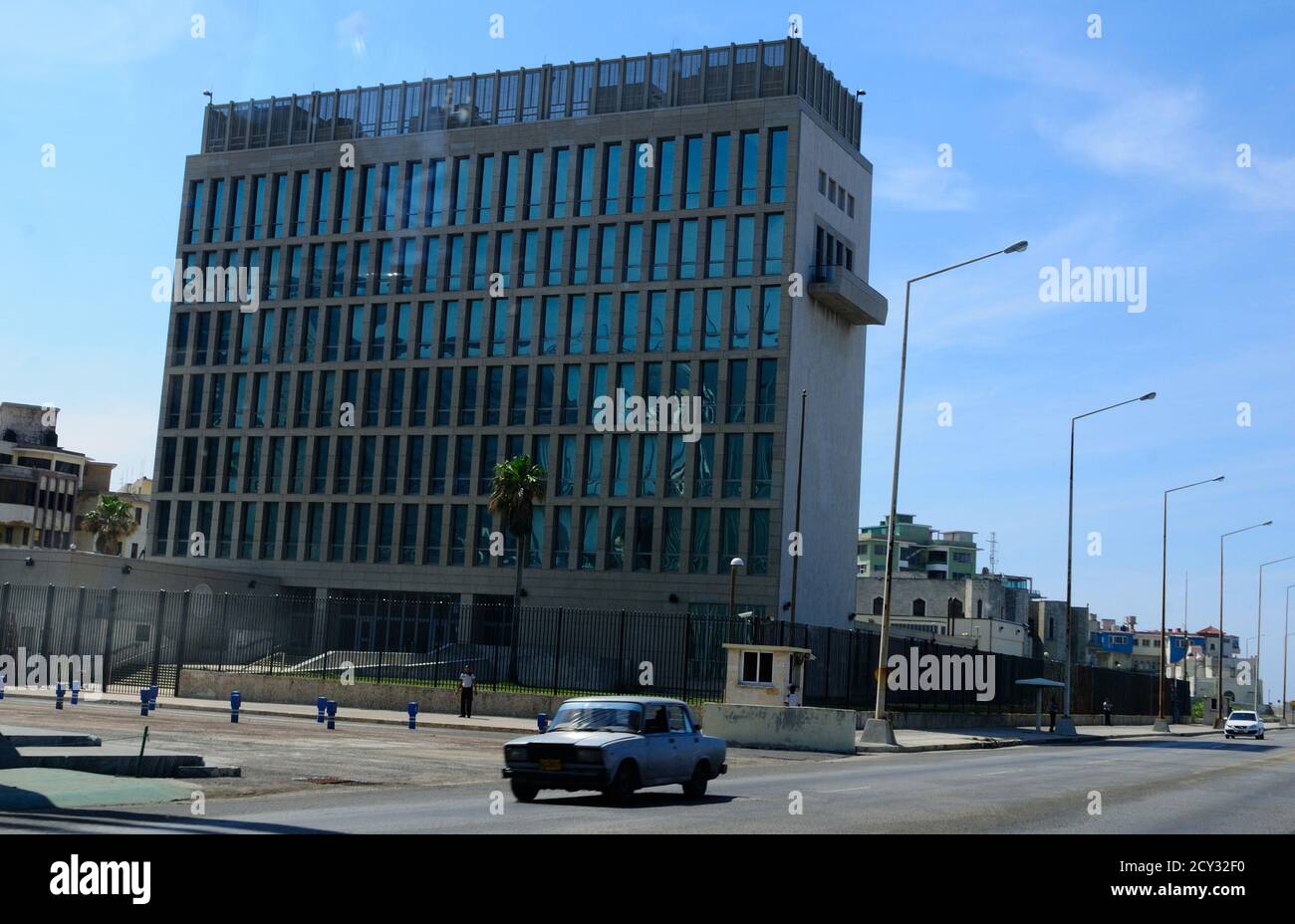 Cuba: The US-Embassy in Havanna claims to be under mysterius acustic attack Stock Photo