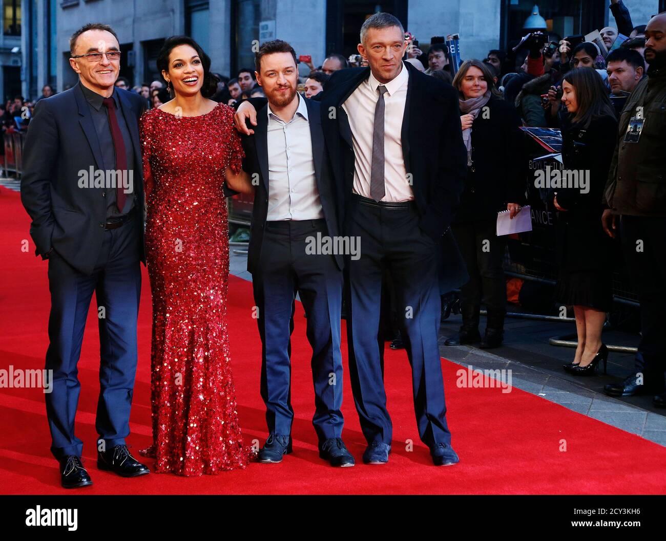 Rosario Dawson And James Mcavoy High Resolution Stock Photography And Images Alamy