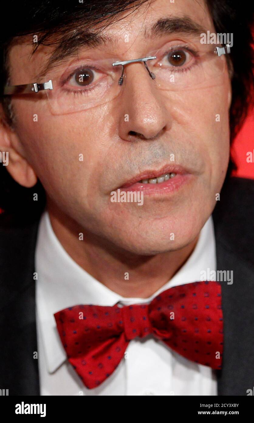 Elio Di Rupo President Of The Francophone Socialist Party Ps Comments On The Political Situation In Belgium During A News Conference In Brussels October 18 2010 The Latest Attempt To Resolve Belgium S