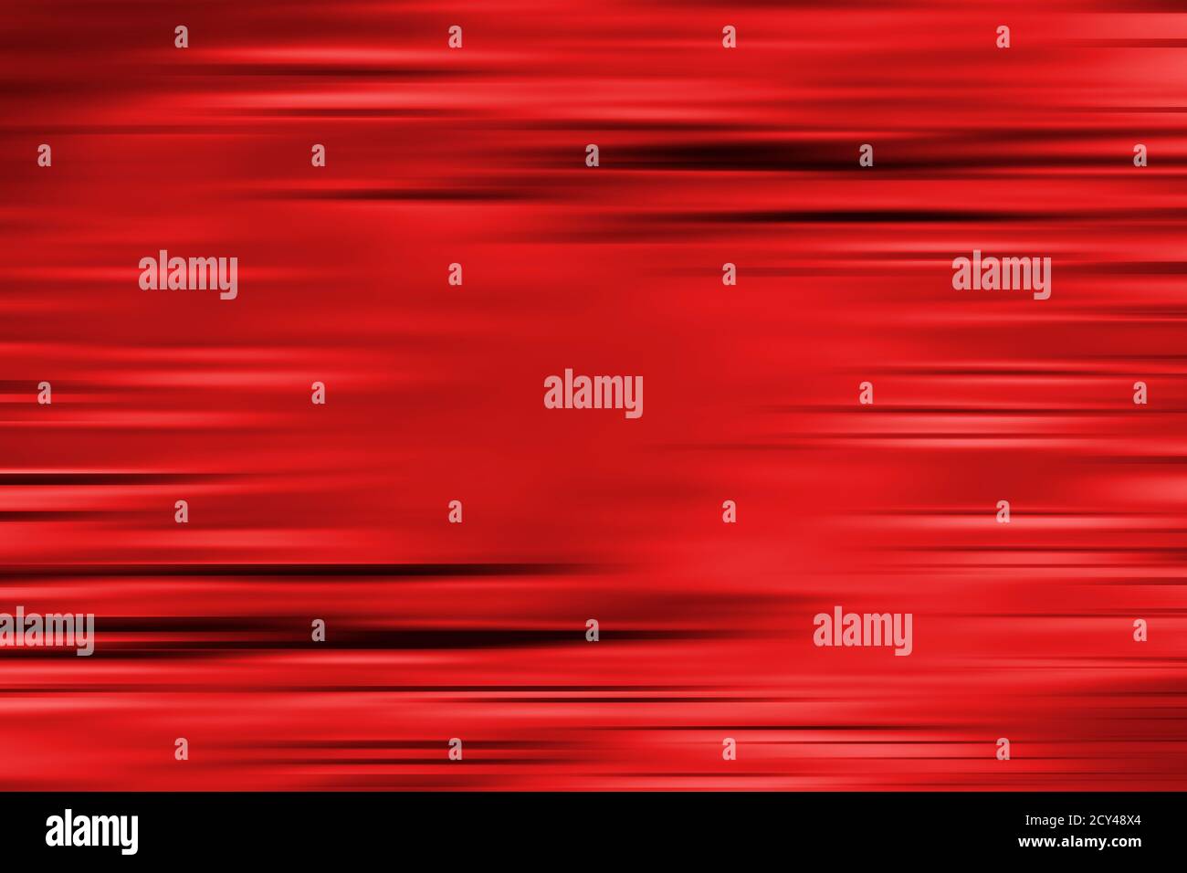 Red Abstract background with black horizontal motion blur lines. Textured backdrop Stock Photo