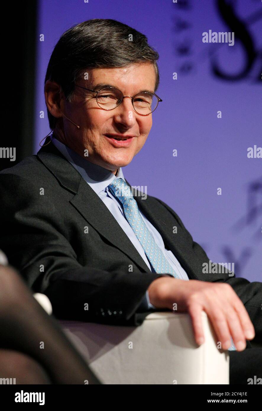 Joseph A Dear Chief Investment Officer For The California Public Employees Retirement System Participates In A Panel Discussion During The Skybridge Alternatives Salt Conference In Las Vegas Nevada May 9 2012 Salt