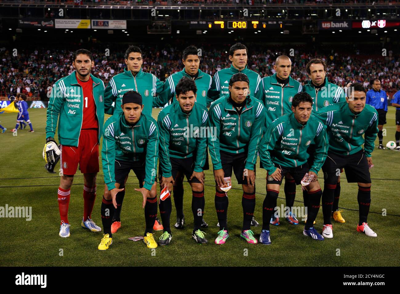 United Team Pose In Front High Resolution Stock Photography And Images Alamy