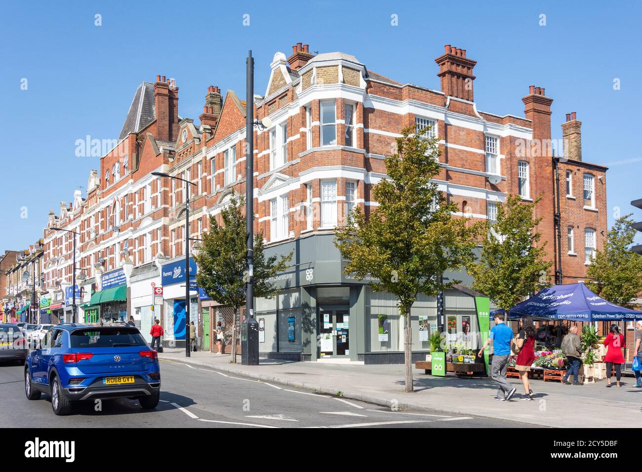 Flower stall traffic high street sydenham road roundabout traffi hires