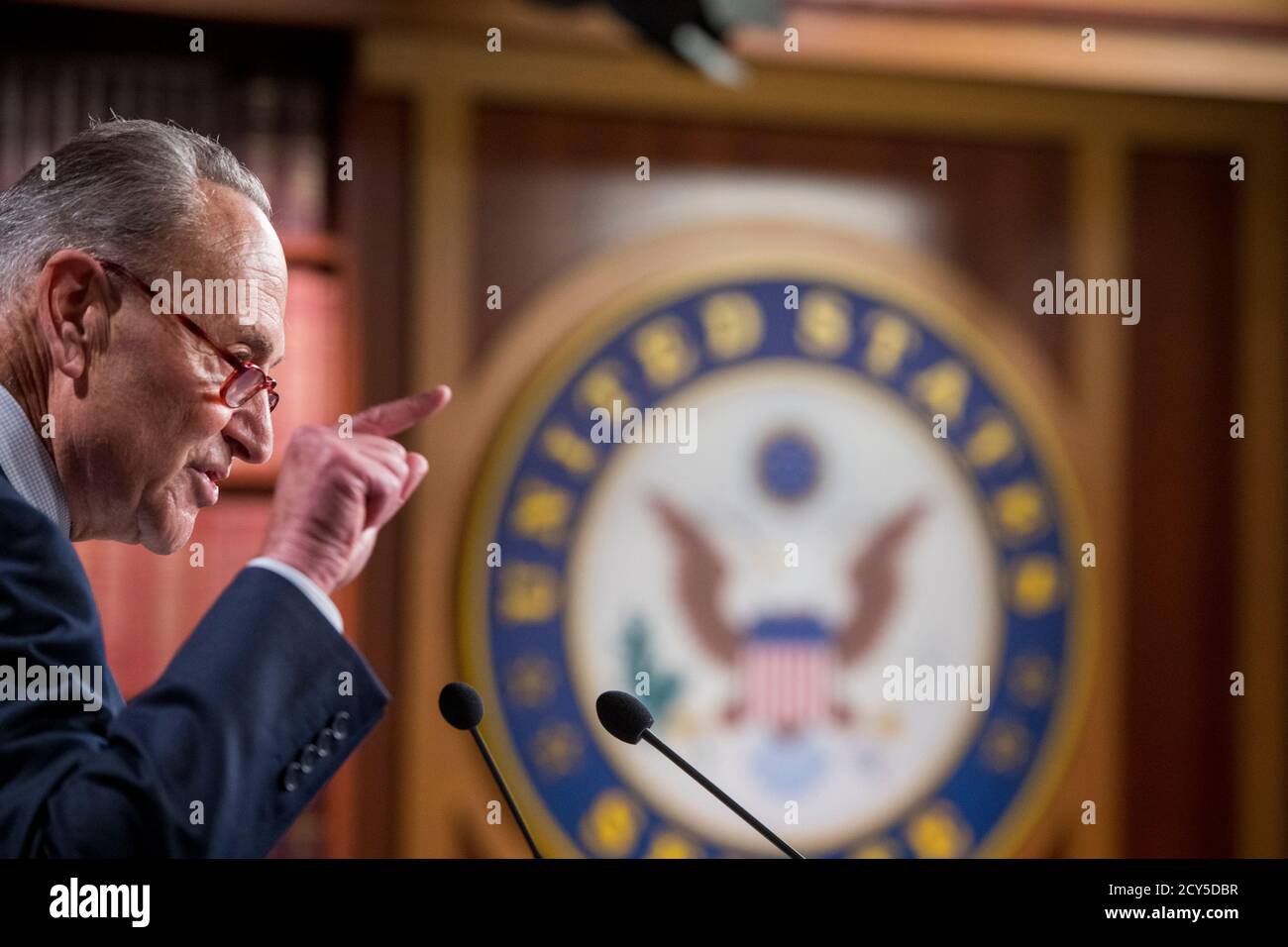 United States Senate Minority Leader Chuck Schumer (Democrat of New ...