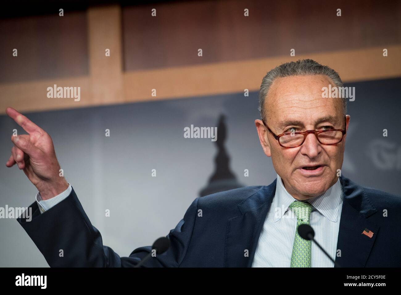 United States Senate Minority Leader Chuck Schumer (Democrat of New ...