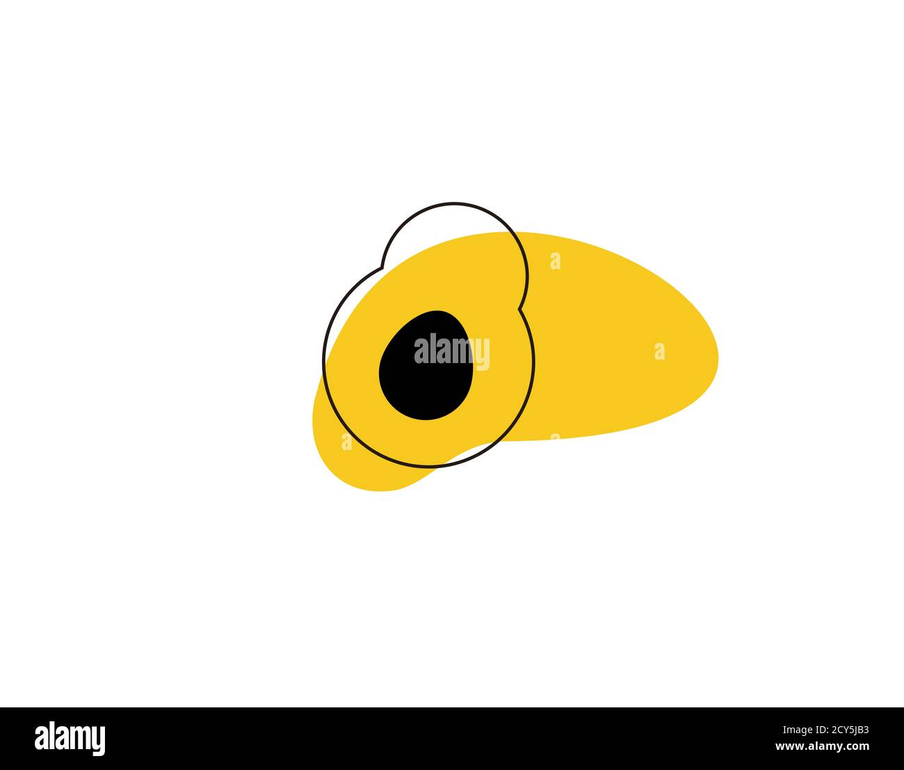 fruit flat icon on white background in vector illustration Stock Vector