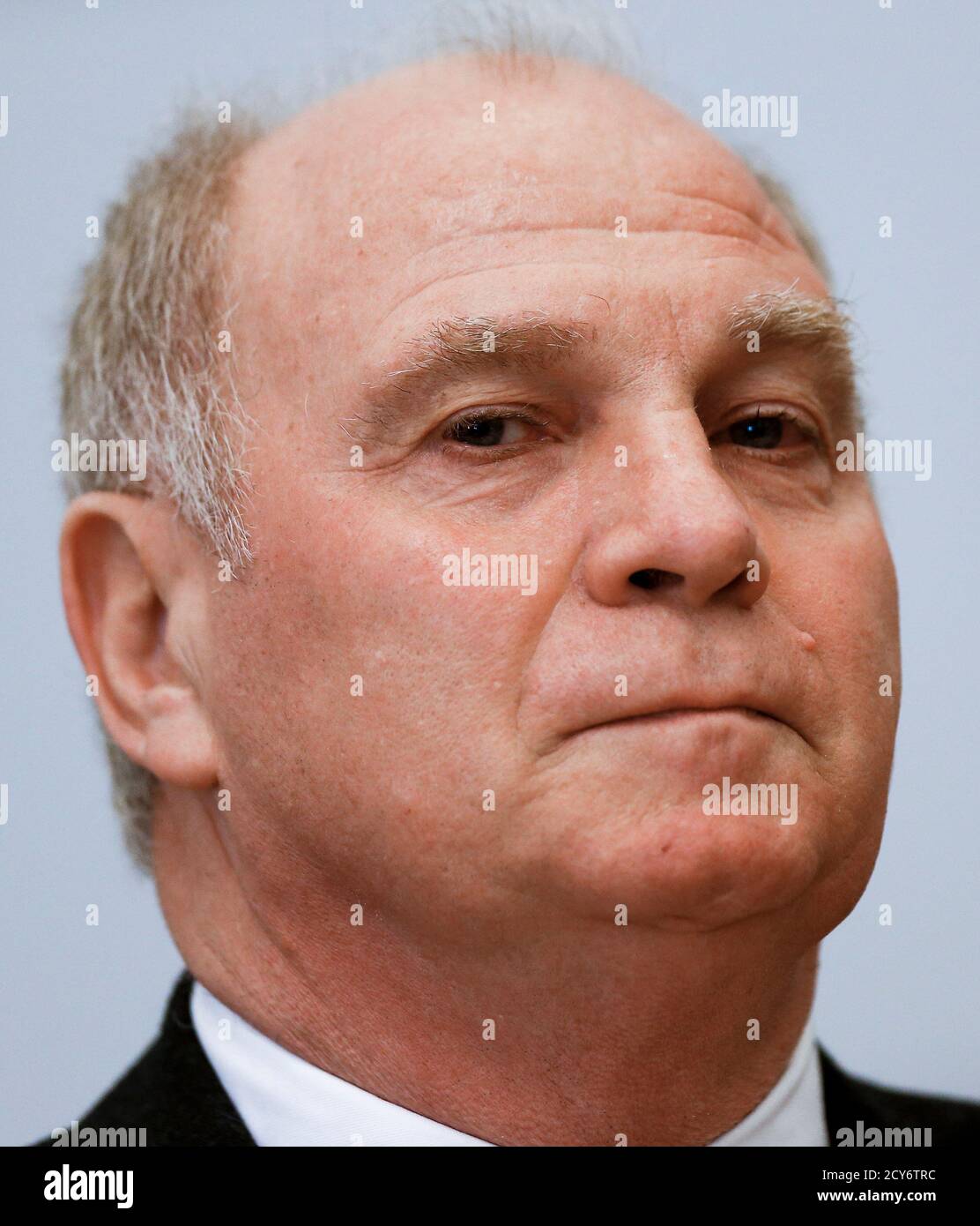 Bayern Munich President Uli Hoeness Arrives For The Third Day Of His Trial For Tax Evasion At The Regional Court In Munich March 12 2014 Hoeness Who Has Admitted Evading Millions Of John wayne type full on front door assault of dayz jail. alamy