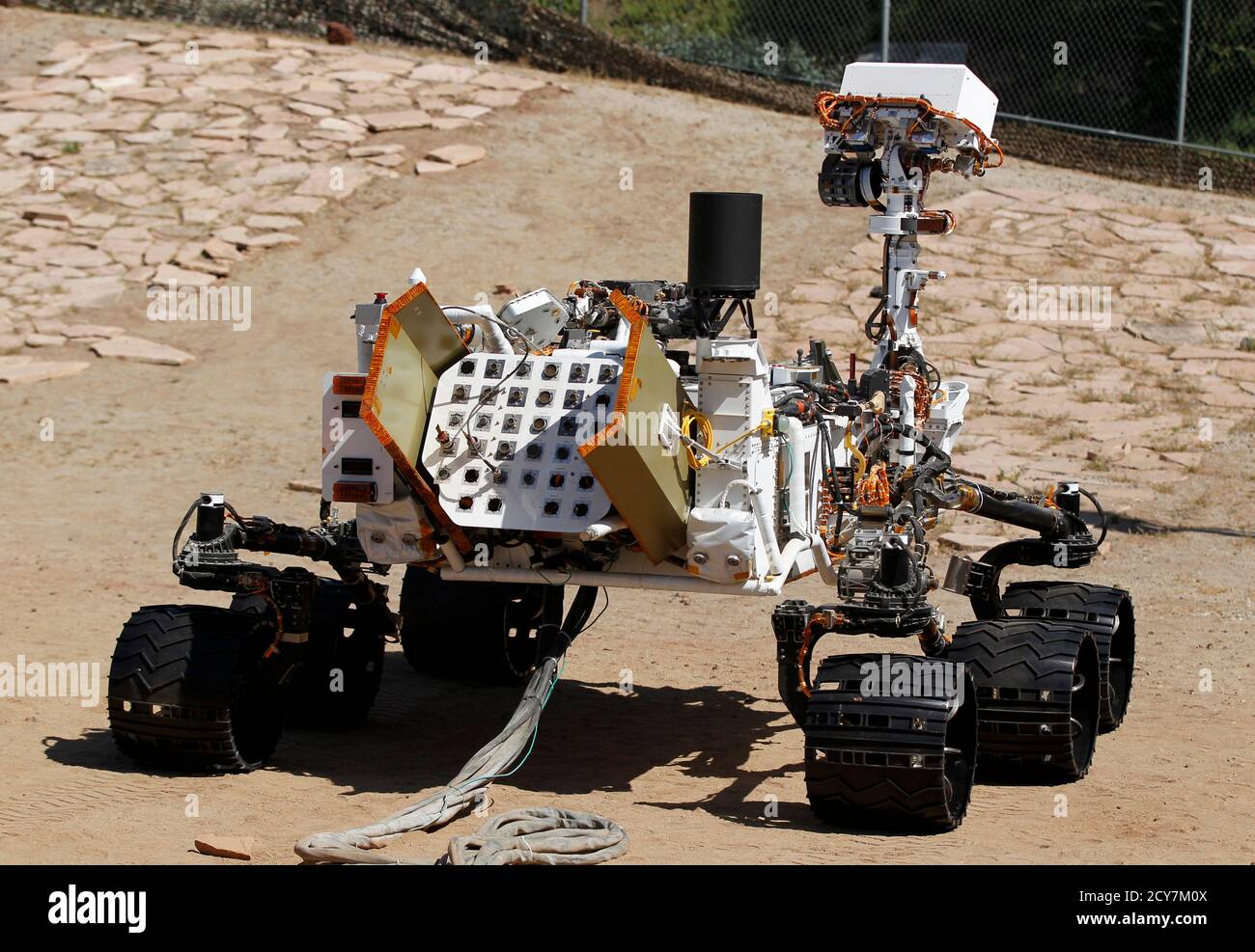 Back Of A Mars Rover