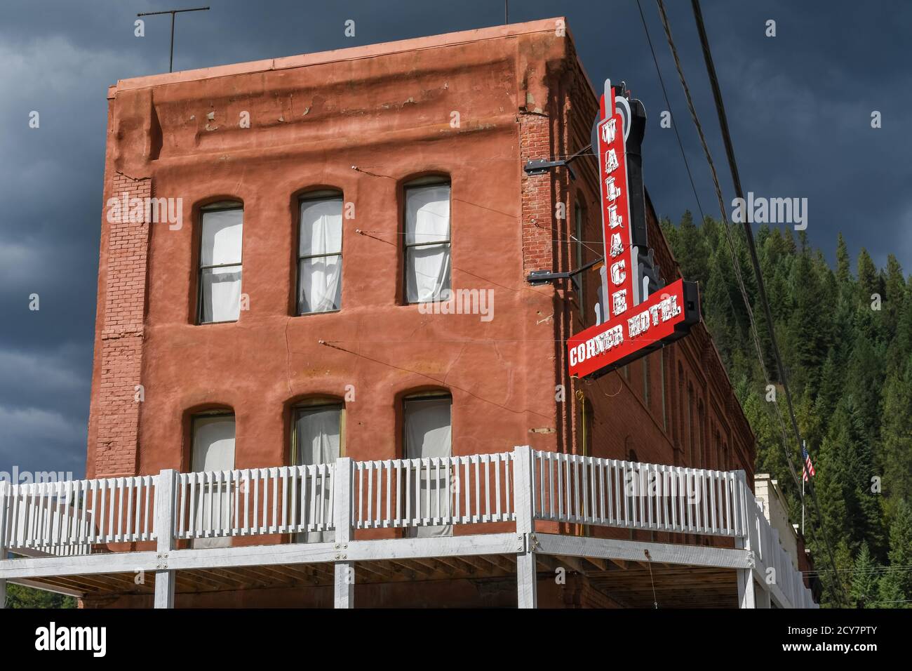 Old wild west hotel hires stock photography and images Alamy