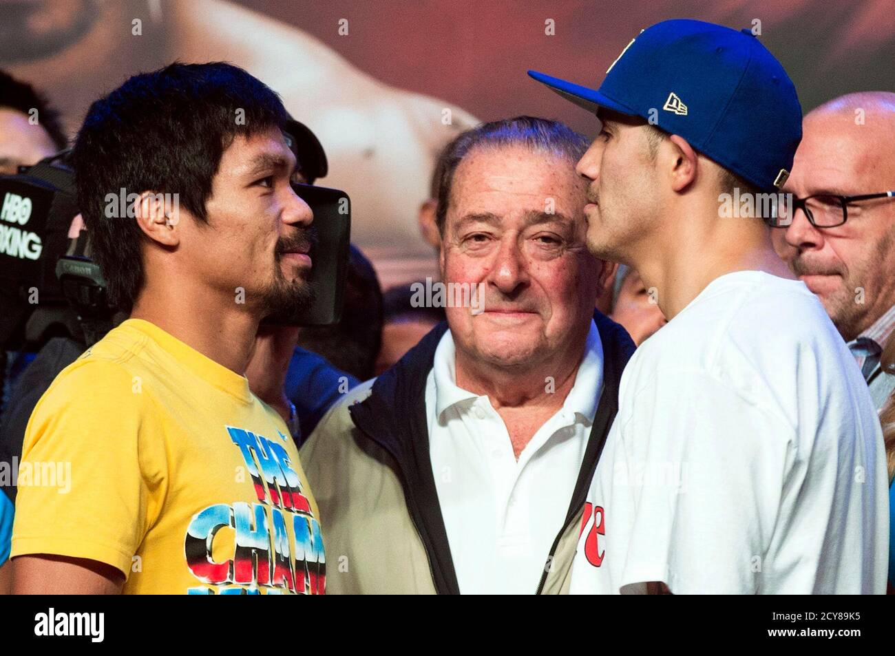 Top rank fight card