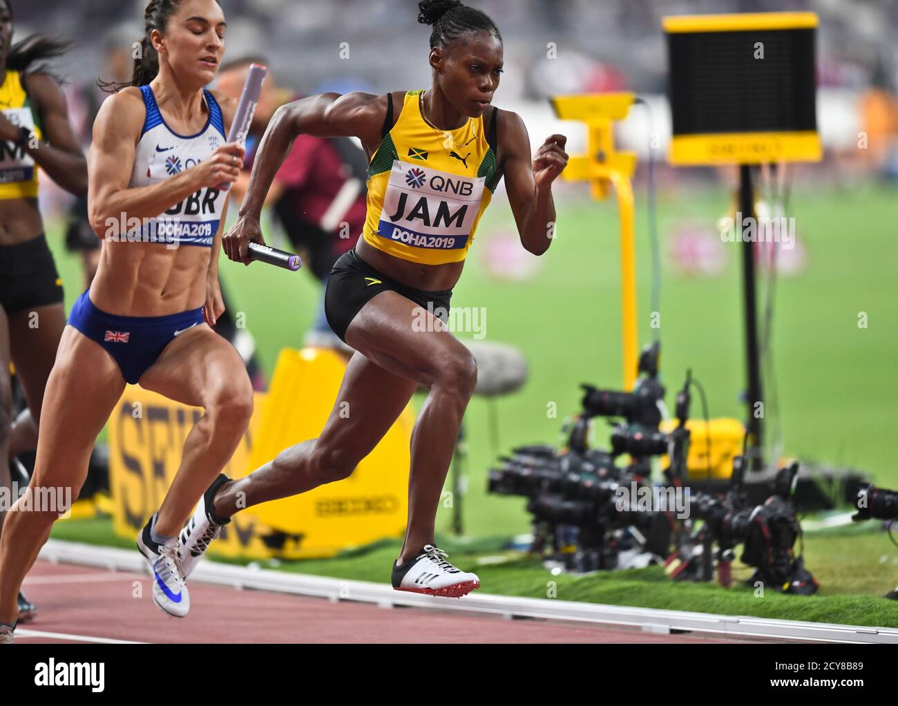 4x400 metres Relay Mixed Roneisha McGregor (Jamaica). IAAF World