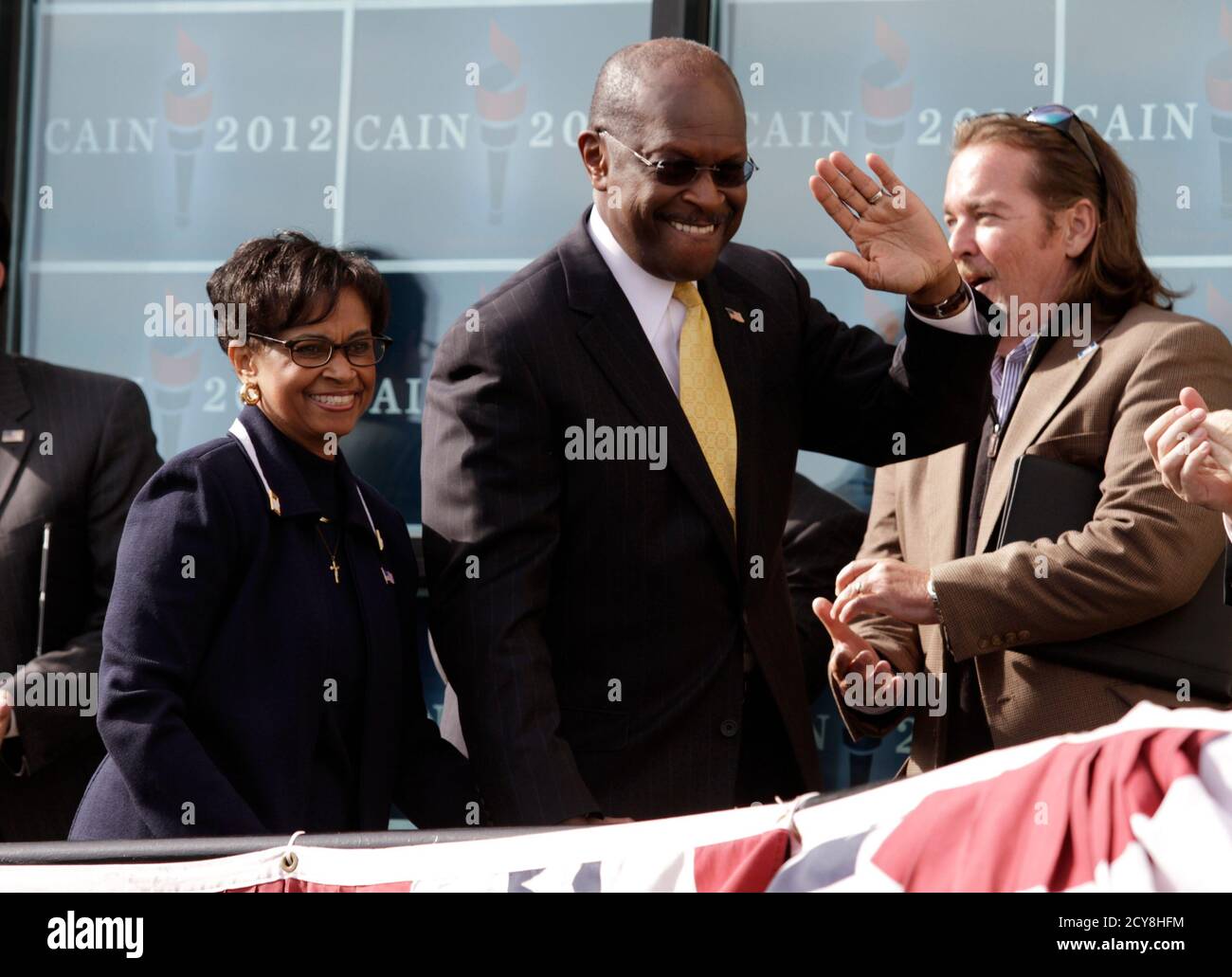 Herman cain gloria cain hires stock photography and images Alamy