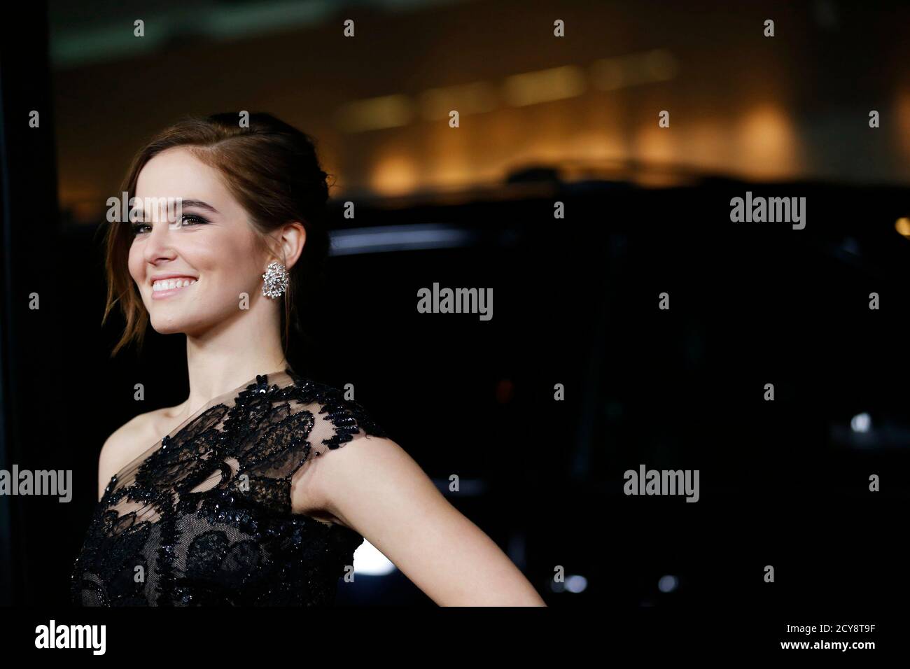 Cast Member Zoey Deutch Poses At The Premiere Of The Movie Vampire Academy In Los Angeles California February 4 14 The Movie Opens In The U S On February 7 Reuters Mario Anzuoni United