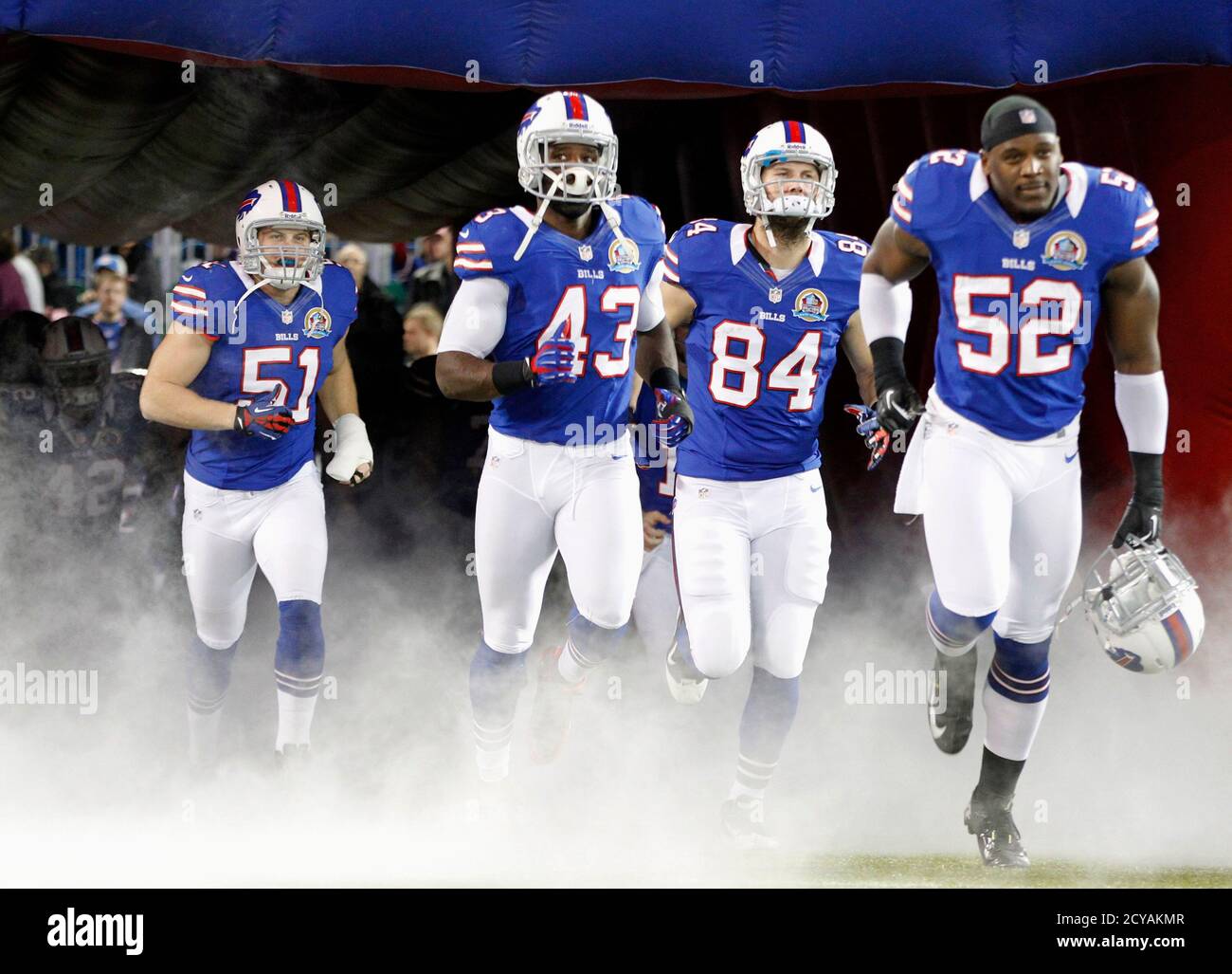 The Buffalo Bills take the before NFL football game against the Seattle Seahawks in Toronto, December 2012. REUTERS/Mark Blinch (CANADA - Tags: SPORT FOOTBALL Photo - Alamy