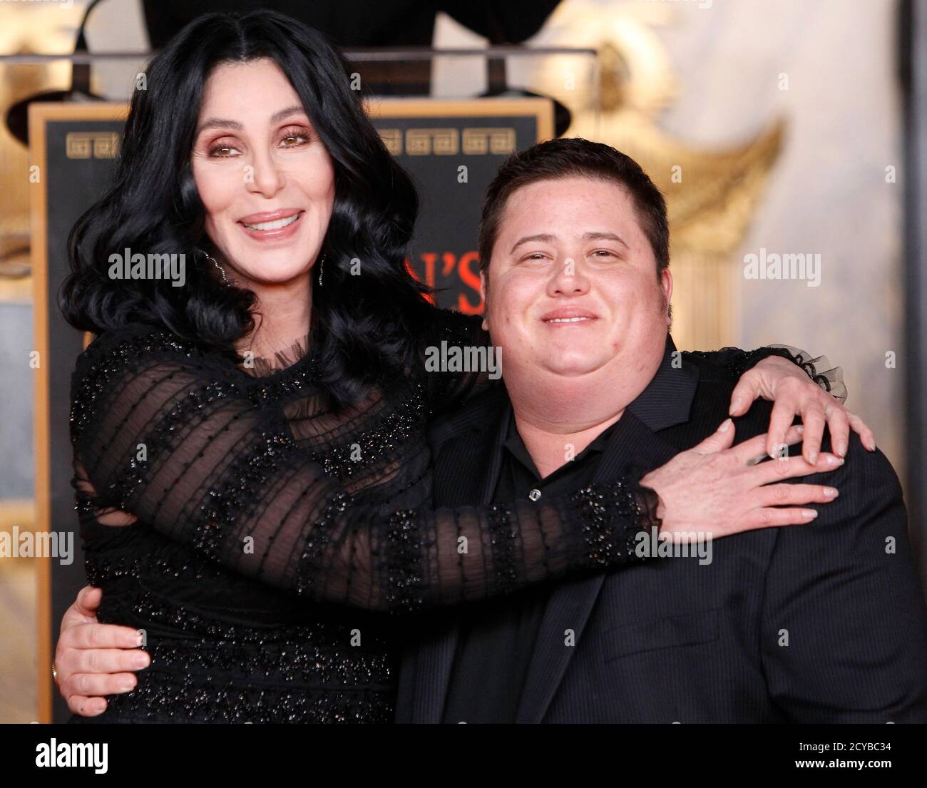 Chaz bono and cher hi-res stock photography and images - Alamy