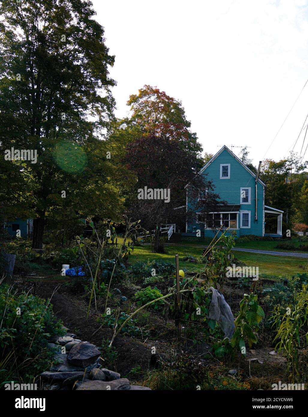 Fall colors in Vermont Stock Photo Alamy