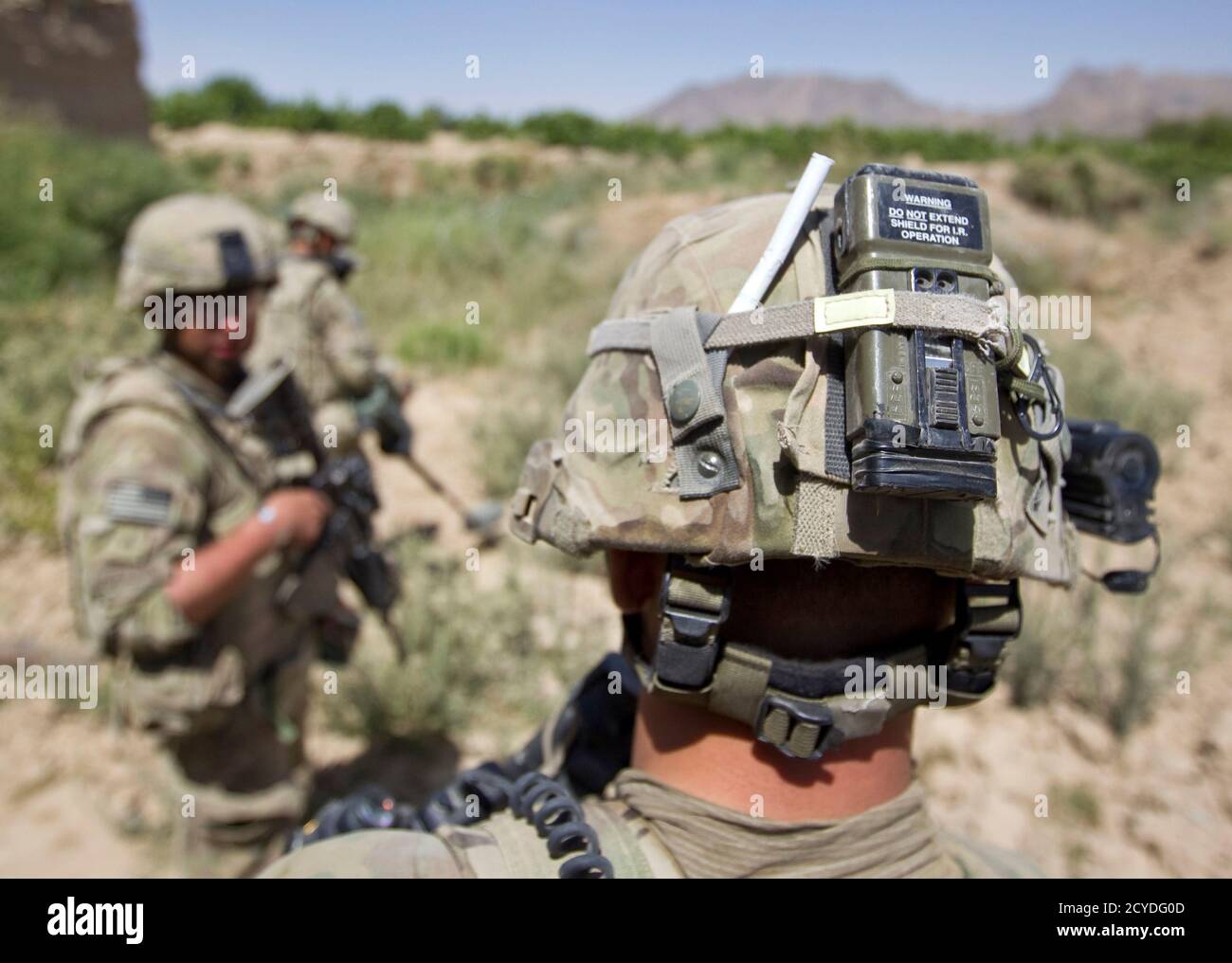 U s army helmet afghanistan hi-res stock photography and images - Alamy