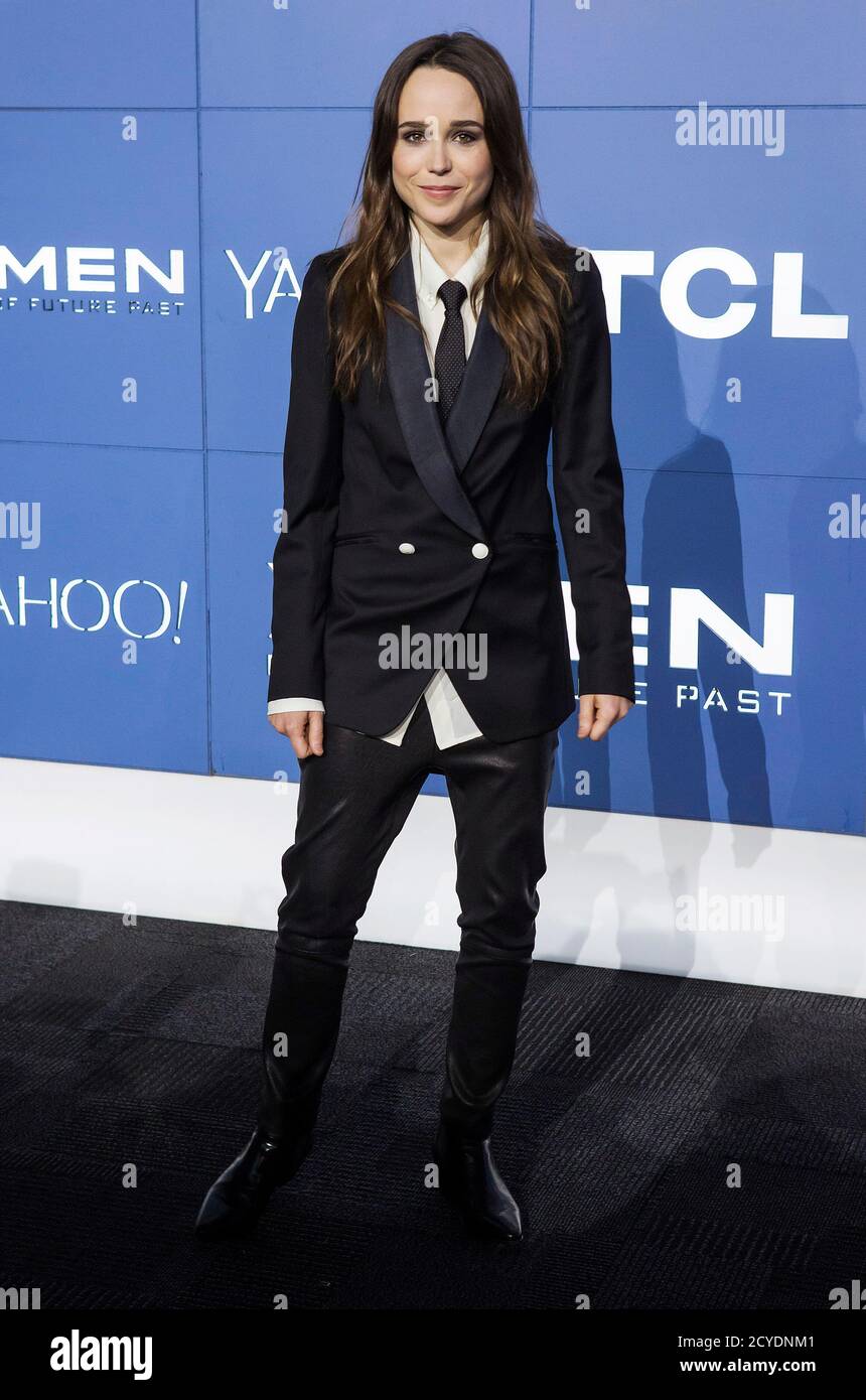 Actress Ellen Page Attends The X Men Days Of Future Past World Movie Premiere In New York May 10 14 Reuters Eric Thayer United States s Entertainment Profile Stock Photo Alamy Actress Ellen Page Attends The X Men Days Of Future Past World Movie Premiere In New York May 10 14 Reuters Eric Thayer United States s Entertainment Profile Stock Photo Alamy