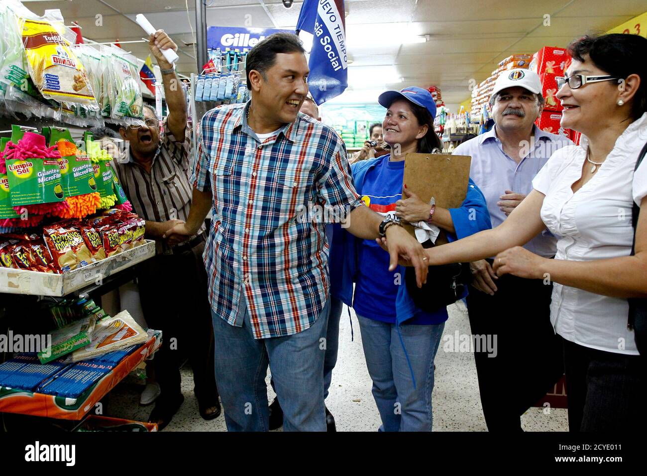 Zulia's state governor Pablo Perez is 