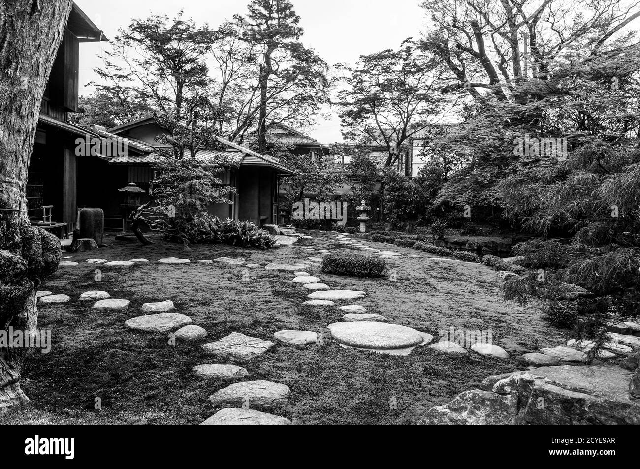 Former Mitsui Family Shimogamo Villa in Kyoto, Japan Stock Photo Alamy