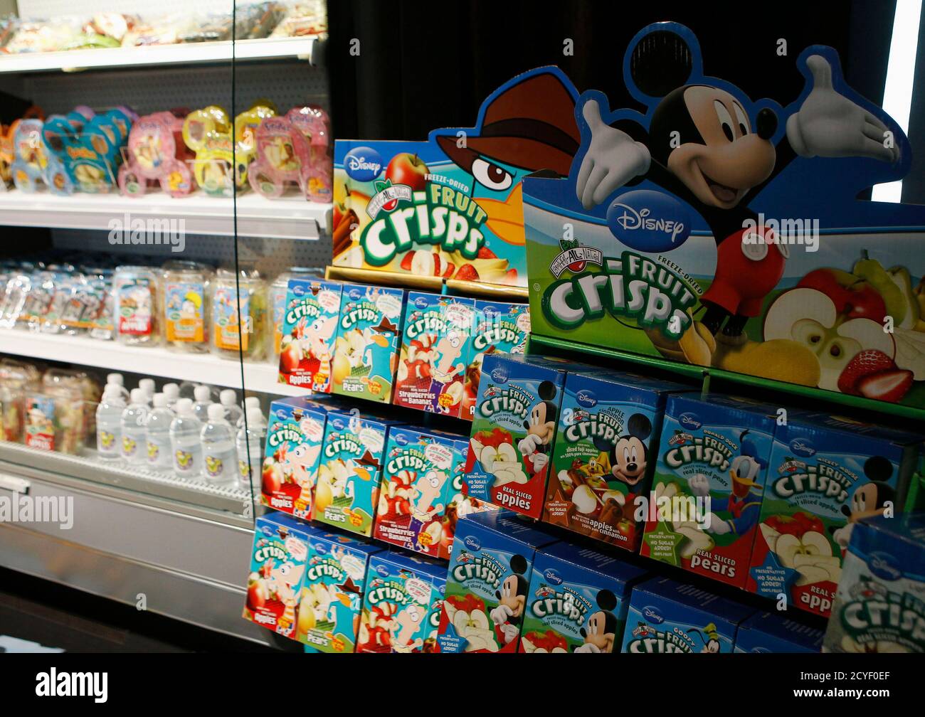 A Healthy Food Display Is Shown At The Walt Disney Company S Announcement For New Standards For Food Advertising On Their Programming Targeting Kids And Families At The Newseum In Washington June 5