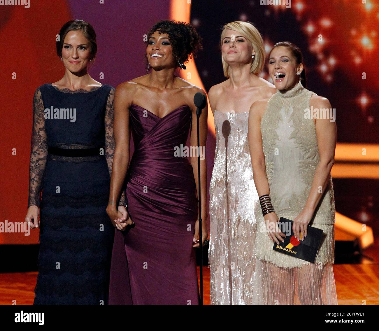 The cast of the new TV series "Charlie\