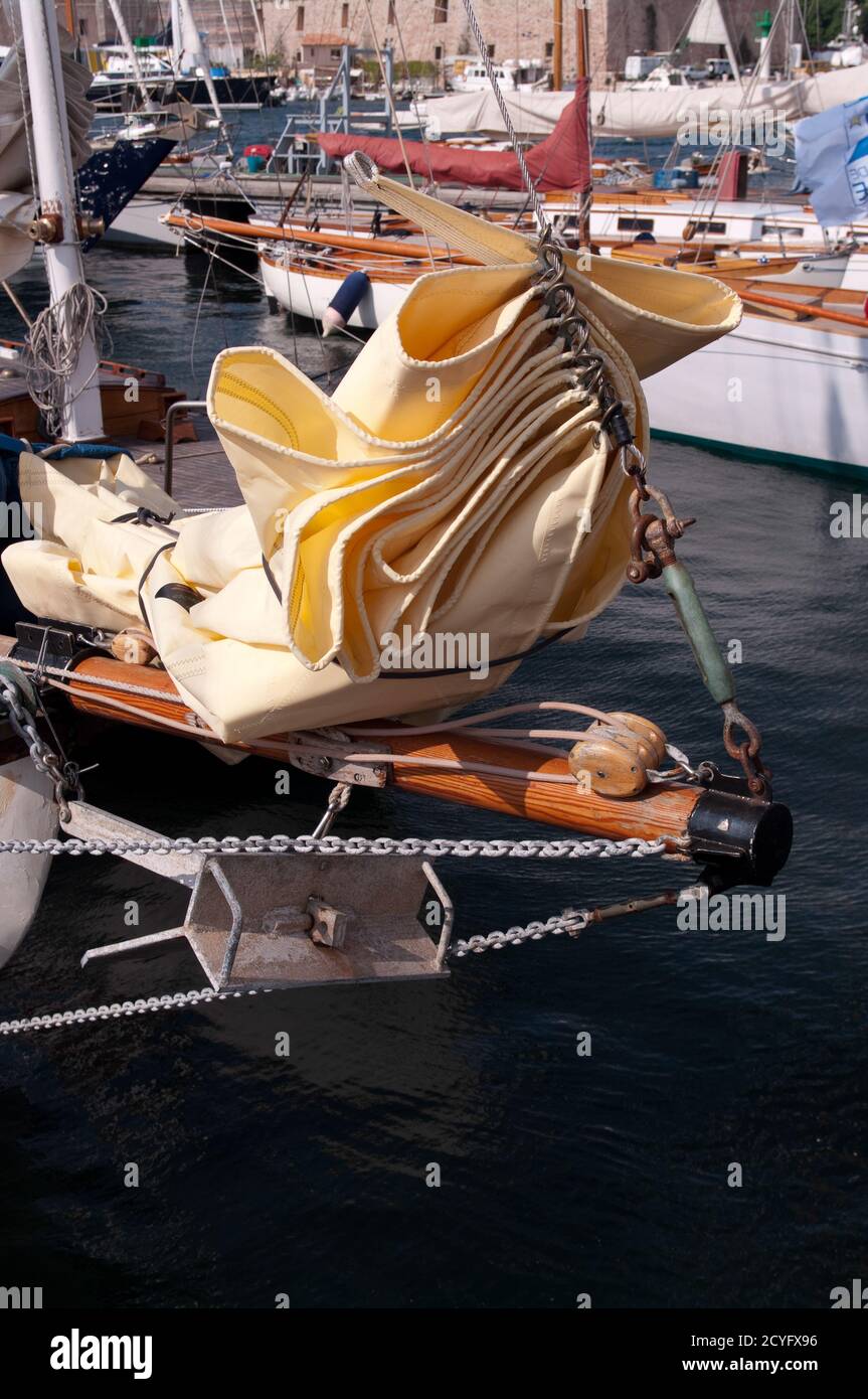 Sail boat Stock Photo