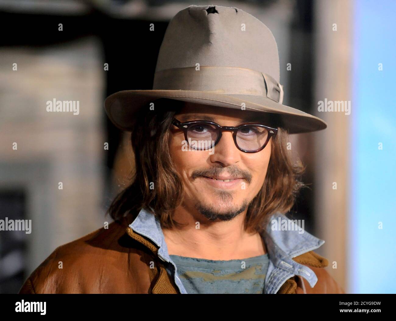 Cast member Johnny Depp, who voices the titular character 