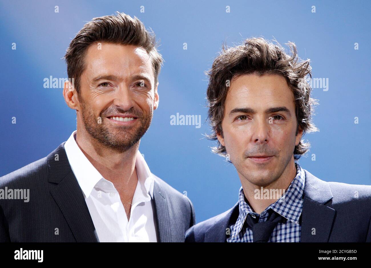 Shawn levy hugh jackman hires stock photography and images Alamy