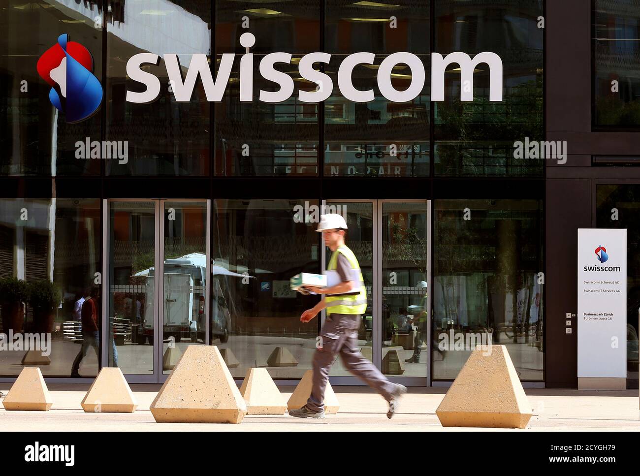 swisscom logo high resolution stock photography and images alamy