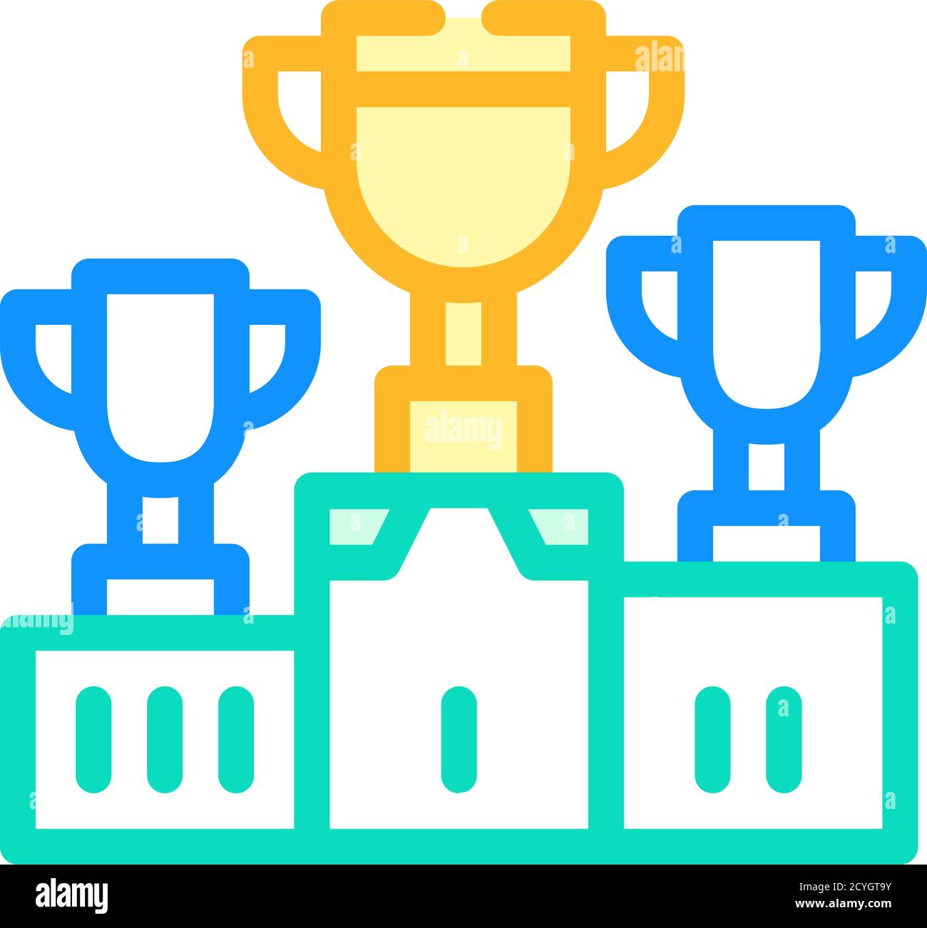 sport competition color icon vector color illustration Stock Vector ...