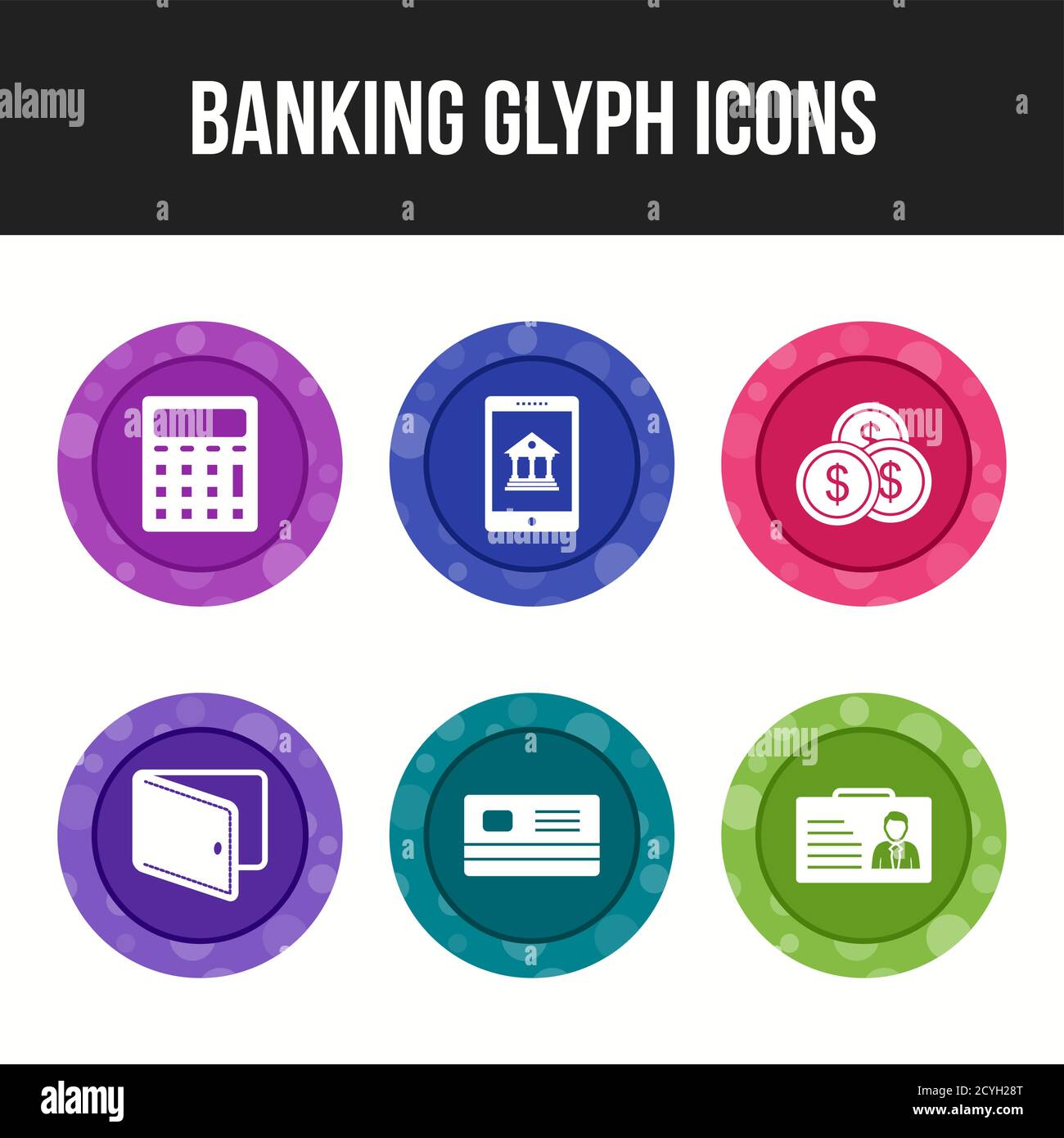 Banking icons for personal and commercial use Stock Vector Image & Art ...