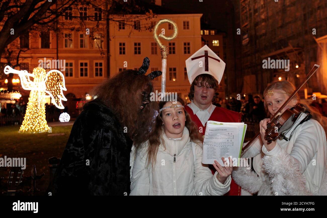 Czech Tradition Saint Nicholas High Resolution Stock Photography And Images Alamy