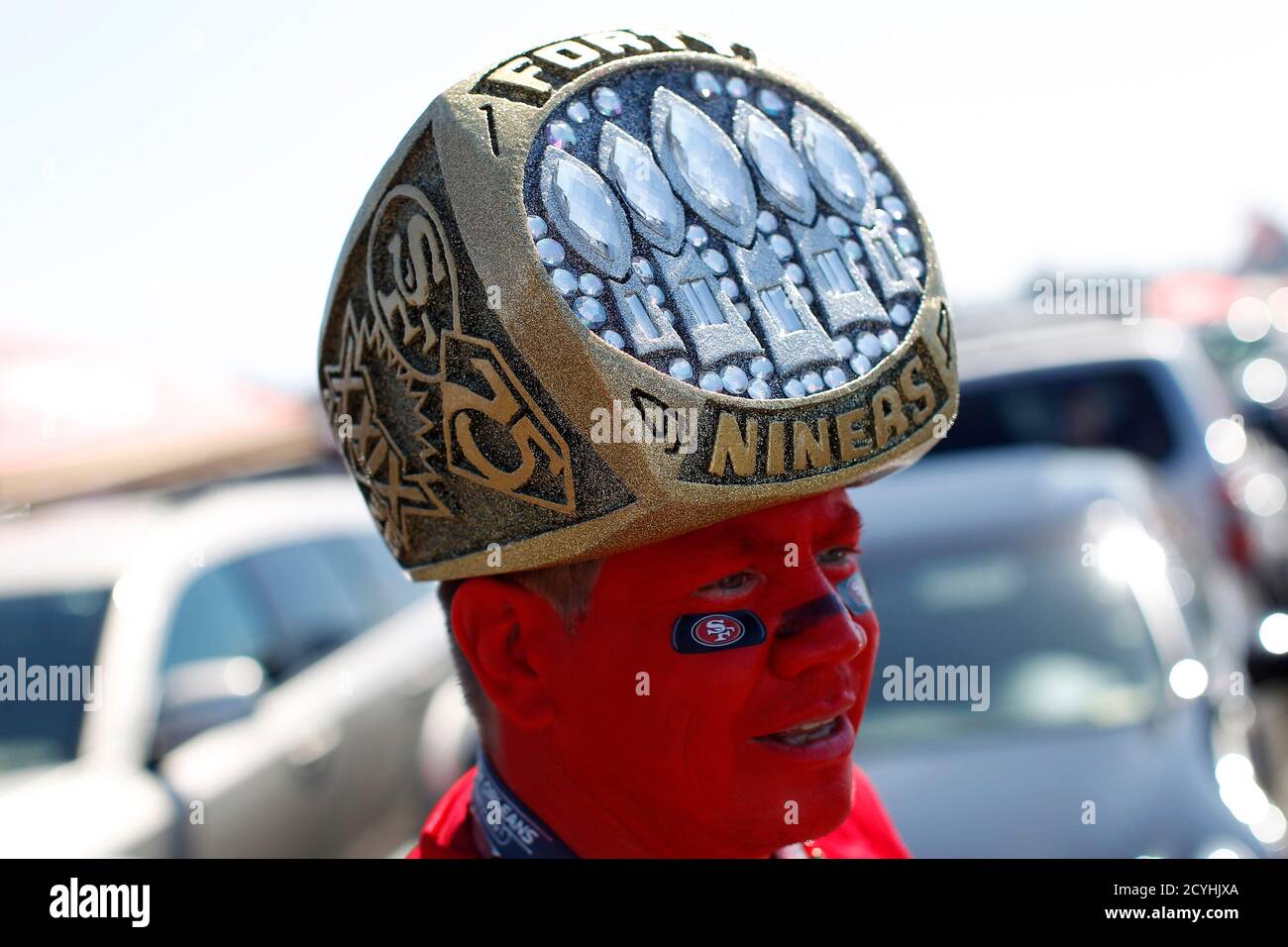 San francisco 49ers hat hi-res stock 