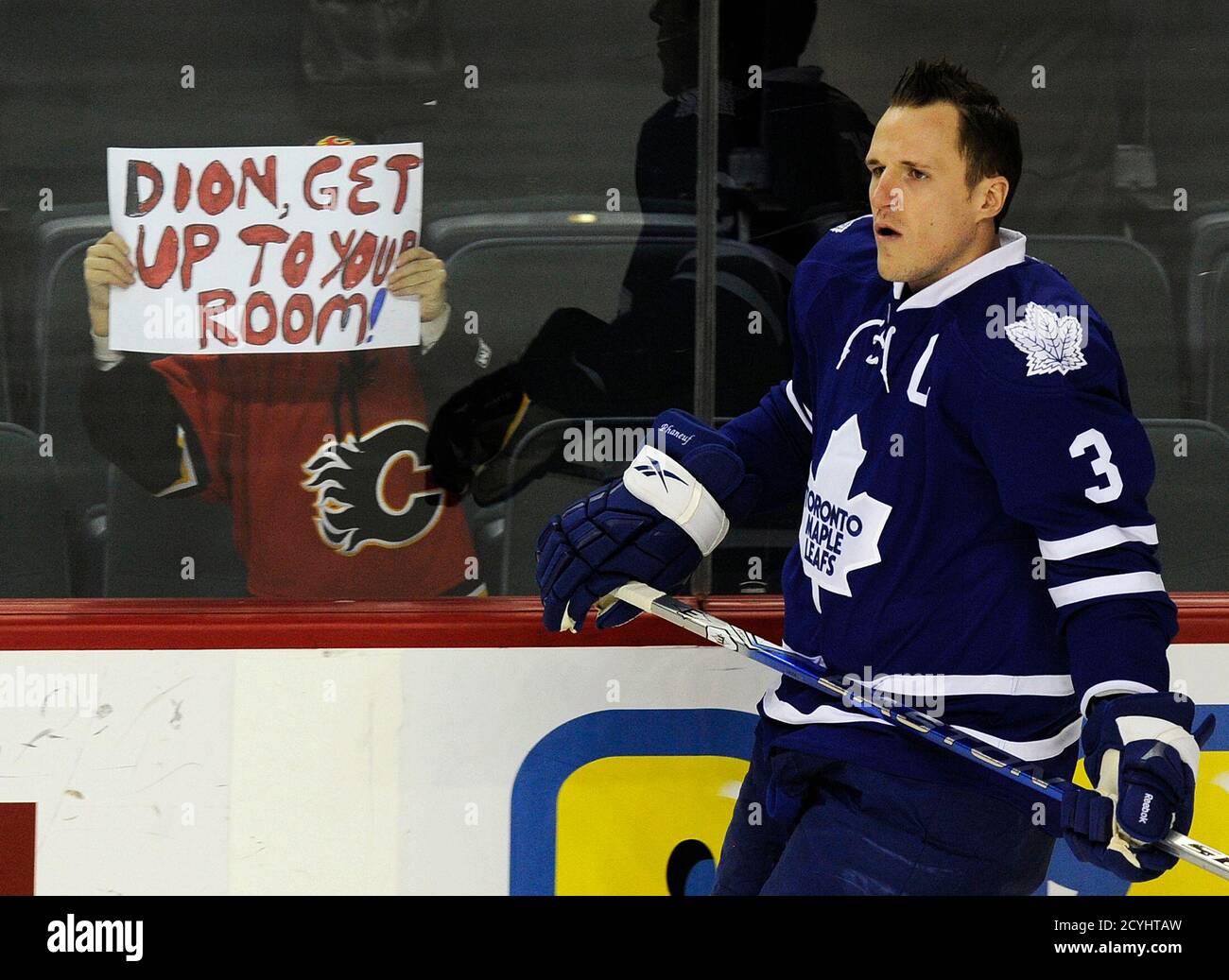 pics Dion Phaneuf Number https www alamy com toronto maple leafs captain dion phaneuf is greeted by a young fan holding a sign before the first period of his nhl hockey game against the calgary flames in calgary alberta december 16 2010 the popular phaneuf was traded by calgary last season and this is his first game back against his old team reuterstodd korol canada tags sport ice hockey image378405745 html