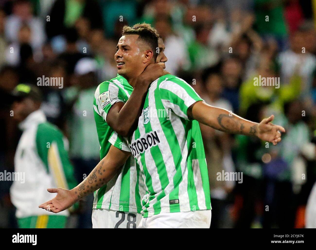 Edwin Cardona Of Colombia S Atletico Nacional Celebrates Scoring Against Argentina S Newell S Old Boys During Their Copa Libertadores Soccer Match In Medellin February 13 2014 Reuters Albeiro Lopera Colombia Tags Sport Soccer Stock