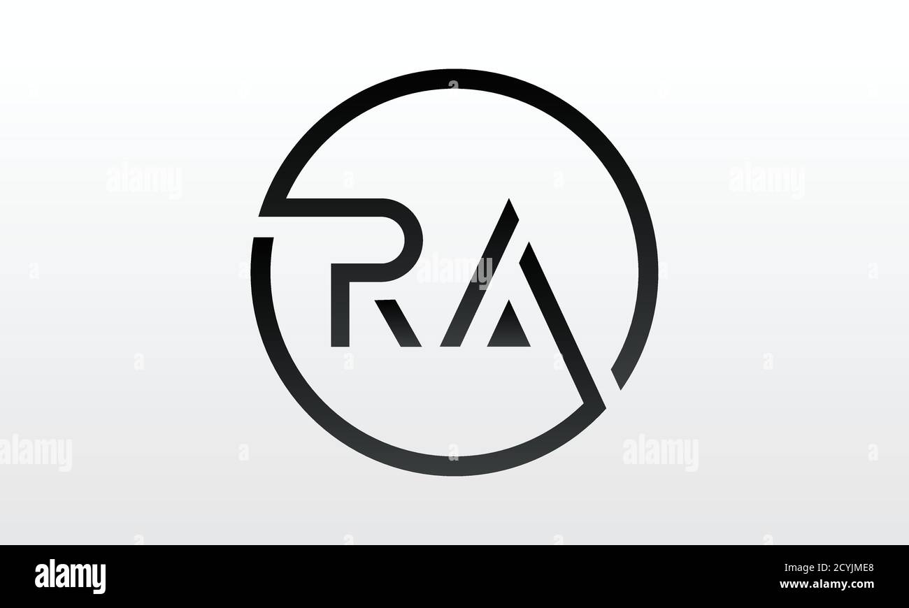 Initial ra letter logo with creative modern business typography vector  template. Creative letter ra logo design Stock Vector Image & Art - Alamy